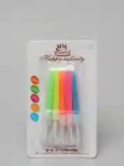 Черный свечи цветные для торта
