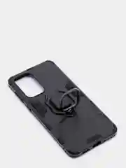 Черный чехол противоударный с кольцом-держателем на Samsung Galaxy A33 5G (Самсунг Галакси А33)