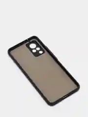 Рыжий чехол с ярким рисунком/принтом на Vivo V21 (Виво В21)