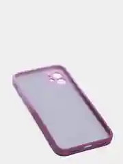 Тёмно-розовый чехол градиентный для iPhone XR 11 12 13 Pro Max mini силиконовый айфон про макс