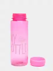 Розовый my bottle в термочехле