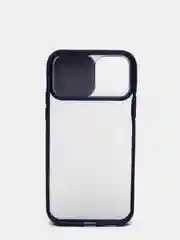 Чехол для IPHONE 12, 12 Pro, 12Pro, Айфон 12про, 12 про, Синий, защита камеры, прозрачный