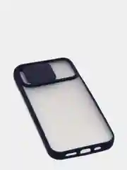Чехол для IPHONE 12, 12 Pro, 12Pro, Айфон 12про, 12 про, Синий, защита камеры, прозрачный