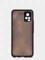 Коричневый чехол с ярким рисунком/принтом на Vivo V20 (Виво В20)