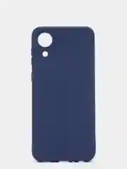 Темно-синий чехол для Samsung A03 Core цветной матовый