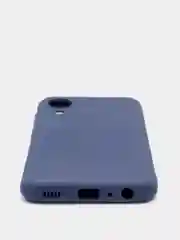 Темно-синий чехол для Samsung A03 Core цветной матовый