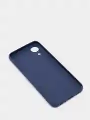 Темно-синий чехол для Samsung A03 Core цветной матовый