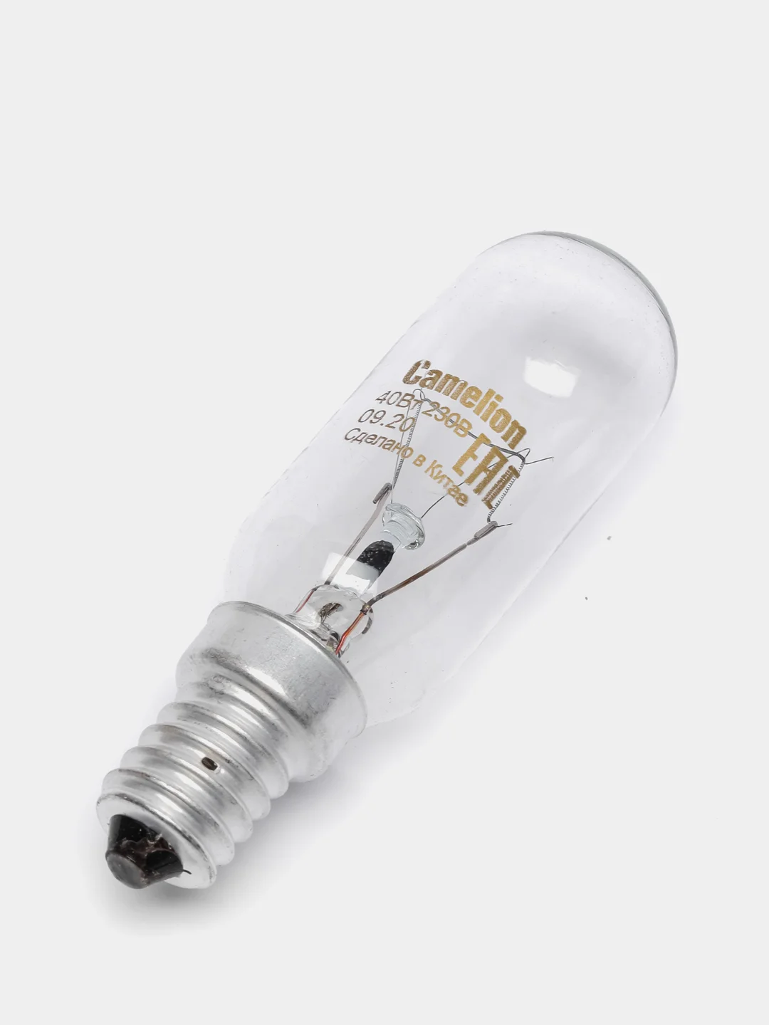 Лампа для вытяжек 40 вт, Camelion 40-T25-CL-E14