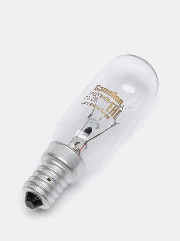Лампа для вытяжек 40 вт, Camelion 40-T25-CL-E14