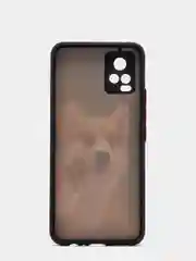 Рыжий чехол с ярким рисунком/принтом на Vivo V20 (Виво В20)