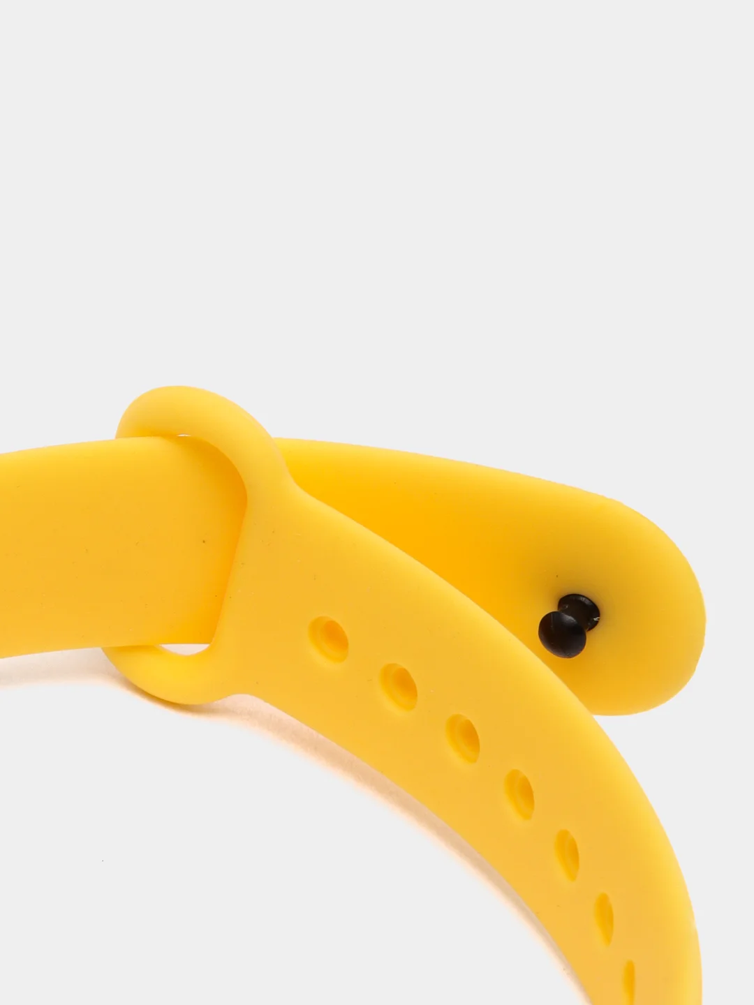Желтый силиконовый ремешок Xiaomi Mi Band 3 / 4