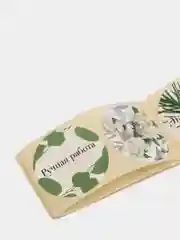 Зеленый набор наклеек для бизнеса, разные дизайны, 4*4 по 10 штук