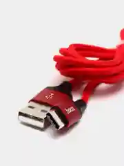 Красный кабель HOCO X14 Lightning, Micro-USB для android Type-C