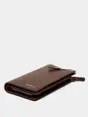 Коричневый мужское классическое портмоне Baellerry Side
