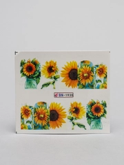Наклейки для ногтей, слайдеры, стикеры, для ногтей (водные) - Sun Flower BN1935