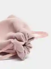 Пудровый мешочки подарочные для украшений, 8*10 см, 3 штуки