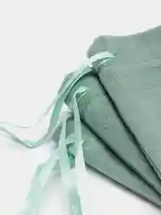 Мятный мешочки подарочные для украшений, 8*10 см, 3 штуки