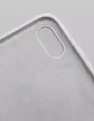 Белый защитный силиконовый чехол для iPhone X iPhone 10, с яблоком