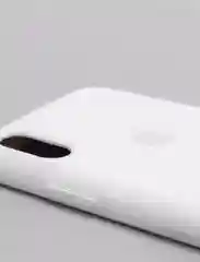 Белый защитный силиконовый чехол для iPhone X iPhone 10, с яблоком
