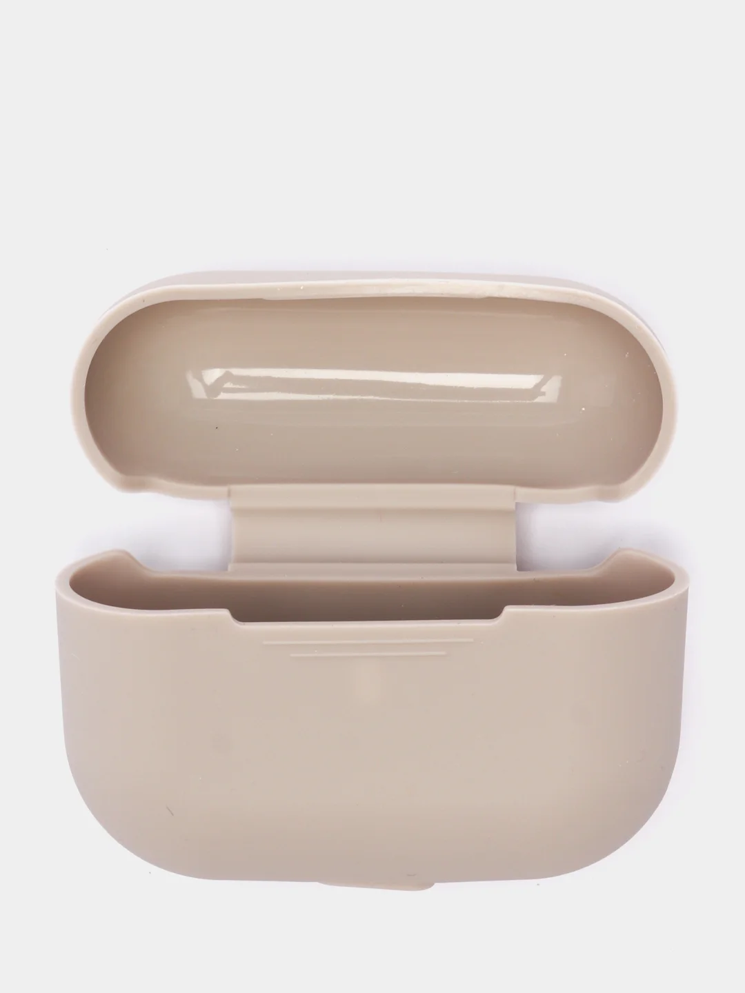 Серебряный силиконовый чехол для наушников AirPods Pro