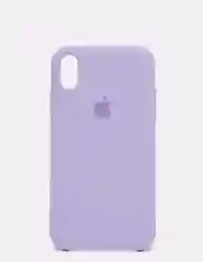 Лавандовый защитный силиконовый чехол для iPhone X iPhone 10, с яблоком