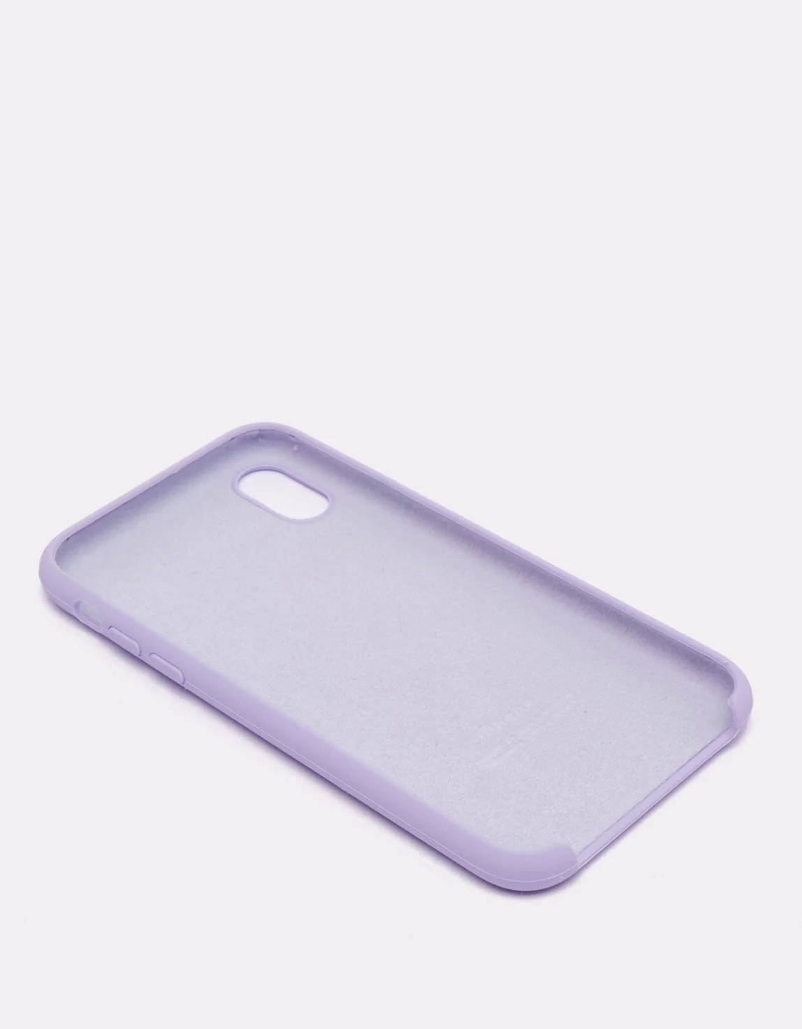 Лавандовый защитный силиконовый чехол для iPhone X iPhone 10, с яблоком
