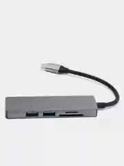Type-C-концентратор 5 в 1: Type-C, SD Card, TF Card, 2xUSB3.0, HDMI