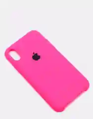 Оранжевый защитный силиконовый чехол для iPhone X iPhone 10, с яблоком