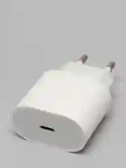 Белый зарядное устройство для iPhone (блок Type-C, PD, 20W + кабель Type-C/Lightning)