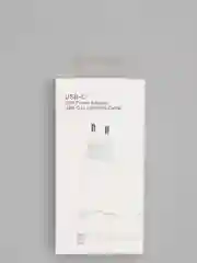 Белый зарядное устройство для iPhone (блок Type-C, PD, 20W + кабель Type-C/Lightning)