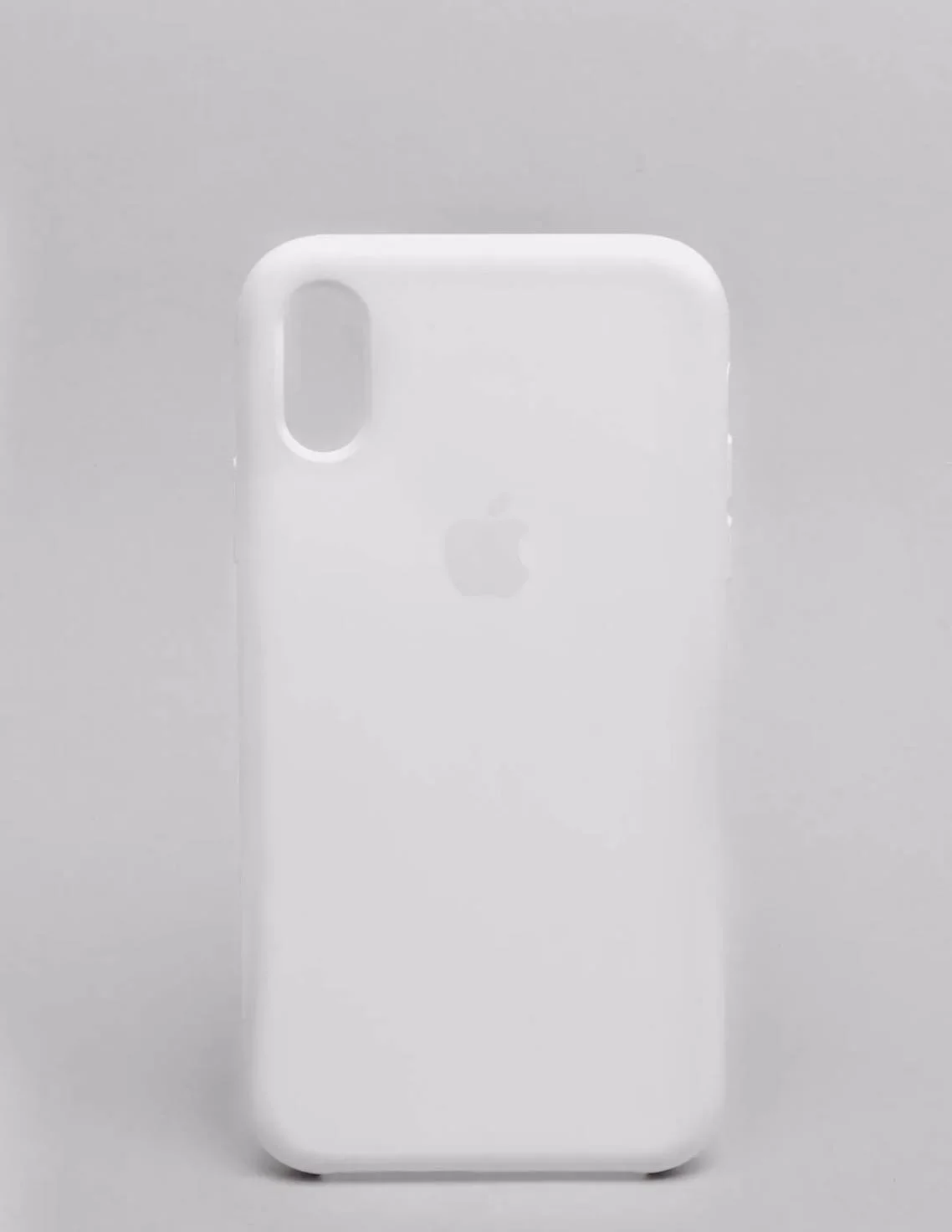 Белый защитный силиконовый чехол для iphone X iphone 10 с яблоком