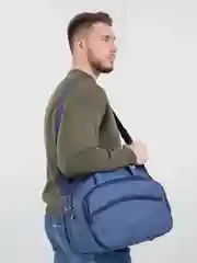 Бежевый меланж сумка дорожная Mane