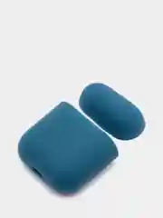 Темно-синий чехол для Apple Airpods 2, разные цвета