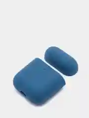 Синий чехол для Apple Airpods 2, разные цвета