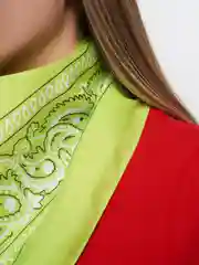 Лайм бандана на голову/женская/мужская/платок женская/универсальная косынка