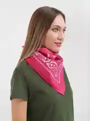 Фиолетовый бандана на голову/женская/мужская/платок женская/универсальная косынка