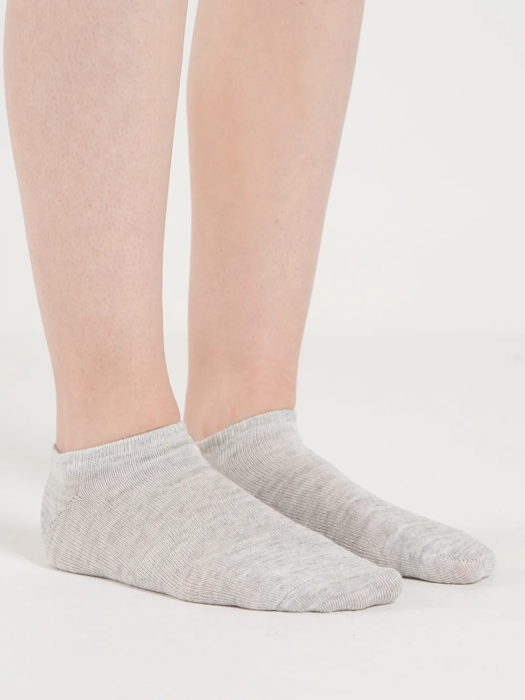 Серый носки женские короткие POOPSOCKS