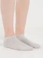 Серый носки женские короткие POOPSOCKS