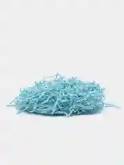 Голубой наполнитель бумажный гофрированный, 15 цветов