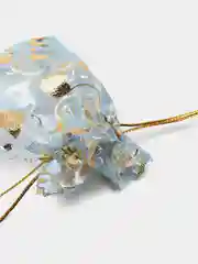 Голубой мешочек из органзы, 7*9 см