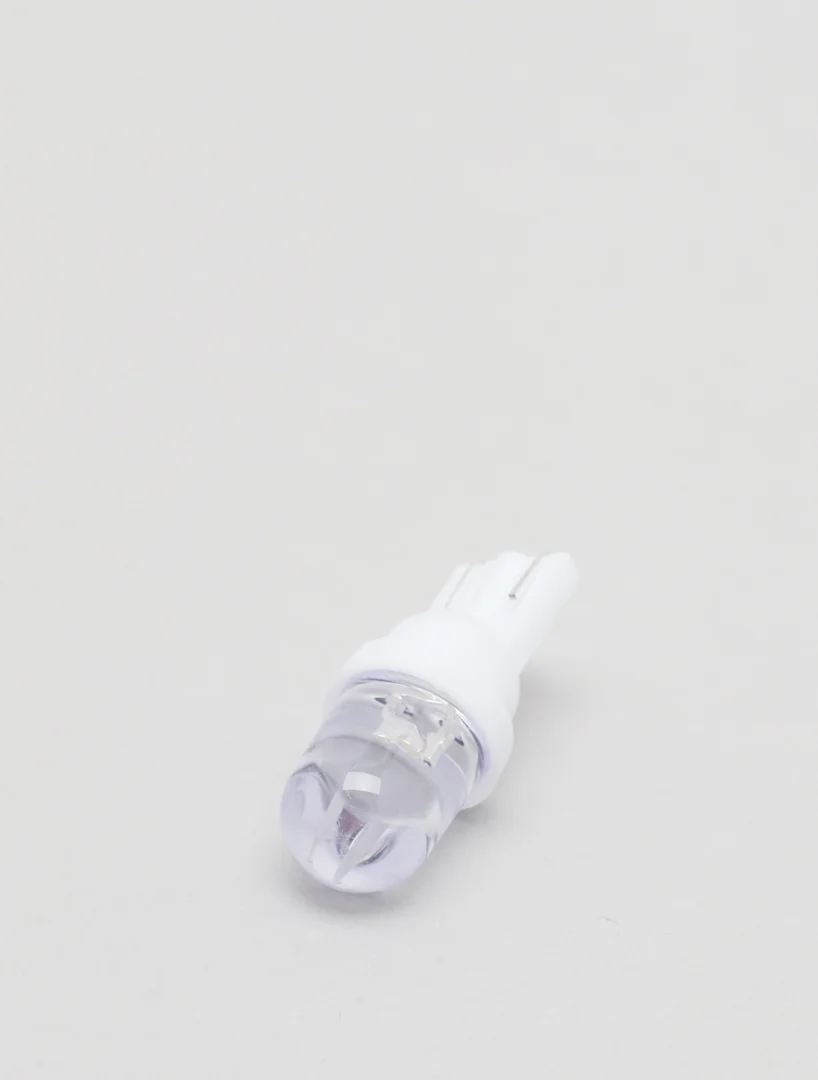 Лампа rабаритная 12V 5W светодиодная / белая /R5W / W5W (Комплект 2 шт.)
