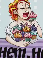 Поздравительная открытка "Нет! Не слипнется"