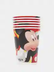 Mickey Mouse. Набор бумажных стаканов, 3D, 6 шт*250 мл