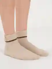 Серый носки женские с мишками