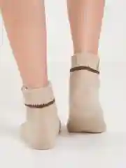 Серый носки женские с мишками