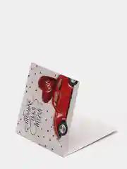 Открытка‒мини «С Днём Влюбленных», машинка, 7 × 7 см