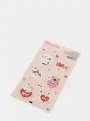 Наклейки "Love is", 16 х 7,7 см, наклейки, наклейки для подарка, день святого валентина