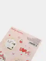 Наклейки "Love is", 16 х 7,7 см, наклейки, наклейки для подарка, день святого валентина