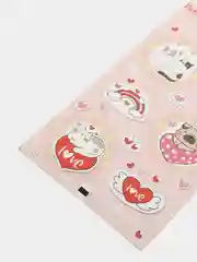 Наклейки "Love is", 16 х 7,7 см, наклейки, наклейки для подарка, день святого валентина