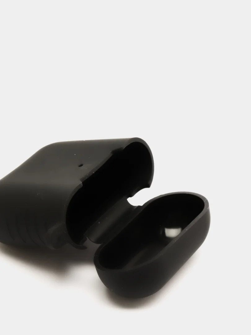 Синий чехол силиконовый для Airpods 1/2